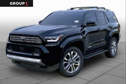 Black 2025 Toyota 4Runner Limited