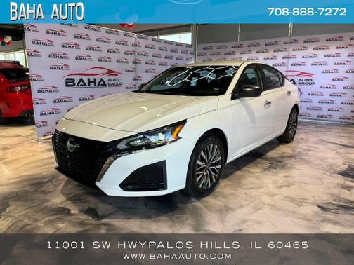 Pearl White Tricoat 2025 Nissan Altima SV AWD