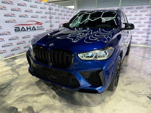 Marina Bay Blue Metallic 2021 BMW X5 M Base