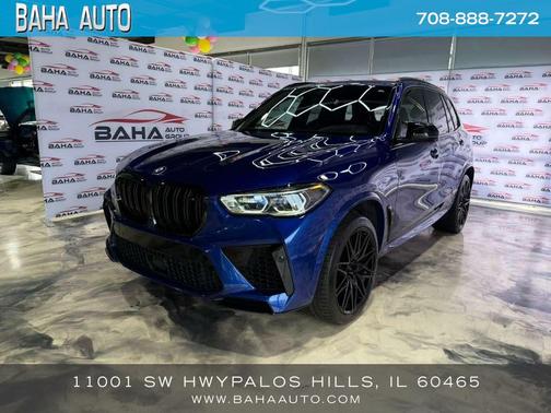 Marina Bay Blue Metallic 2021 BMW X5 M Base