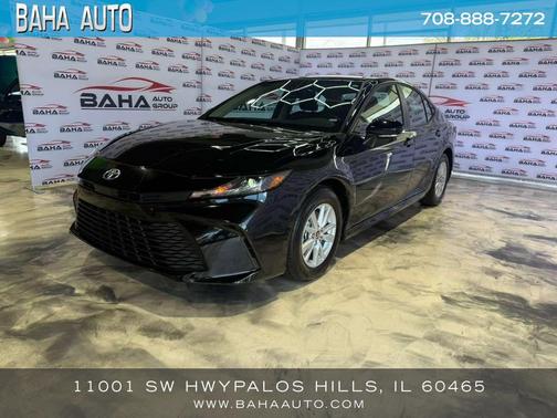 Midnight Black Metallic 2026 Toyota Camry LE