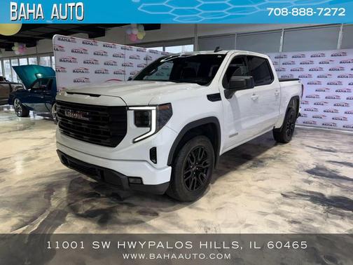 Summit White 2024 GMC Sierra 1500 Elevation