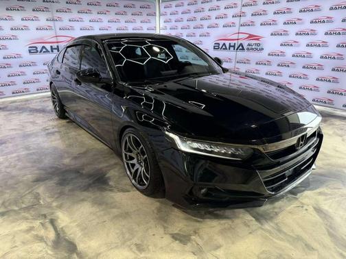 Crystal Black Pearl 2022 Honda Accord Sport 1.5T