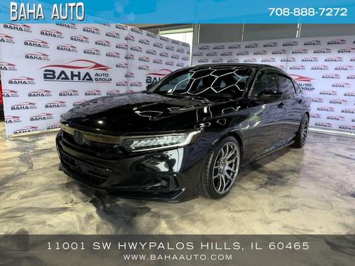Crystal Black Pearl 2022 Honda Accord Sport 1.5T