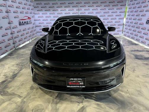 Infinite Black Metallic 2023 Lucid Air Pure