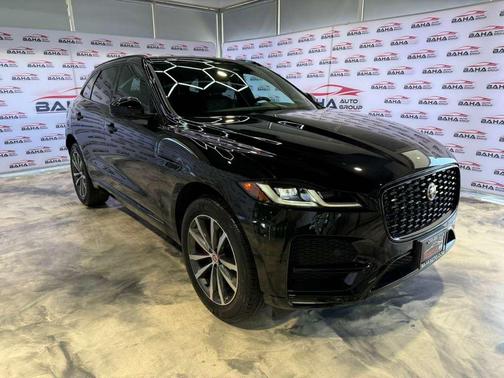 Santorini Black 2022 Jaguar F-PACE S P250 AWD Automatic