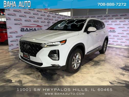 Quartz White 2020 Hyundai SANTA FE SEL 2.4