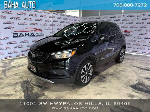 Ebony Twilight Metallic 2021 Buick Encore Preferred