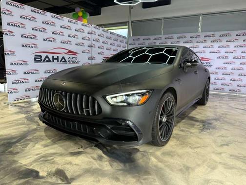Obsidian Black Metallic 2022 Mercedes-Benz AMG GT 53 4-Door