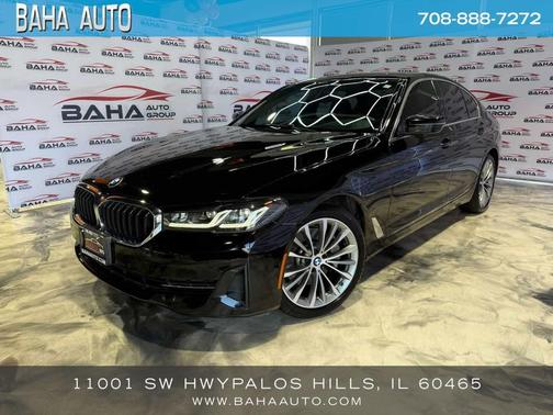 Jet Black 2021 BMW 530 530i RWD