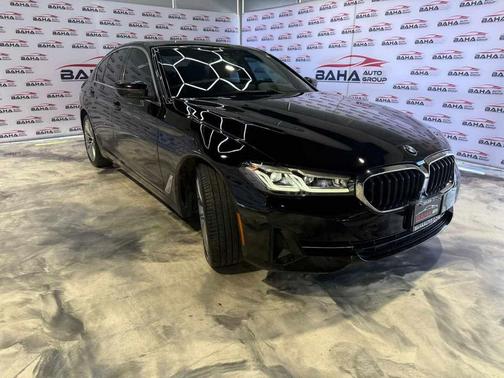 Jet Black 2021 BMW 530 530i RWD