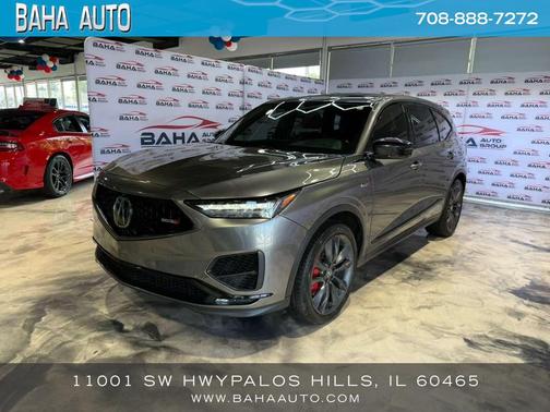 Lunar Silver Metallic 2022 Acura MDX Type S