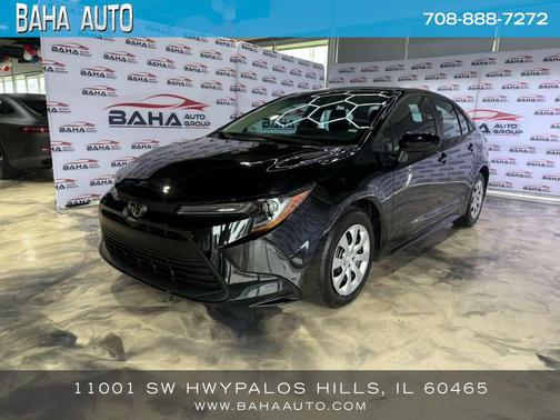 Midnight Black Metallic 2026 Toyota Corolla LE