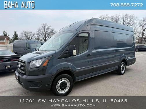 Blue Jeans Metallic 2020 Ford Transit-250 Base
