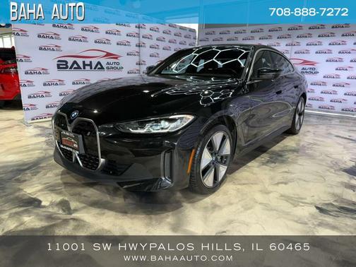 Black Sapphire Metallic 2023 BMW i4 Gran Coupe eDrive35