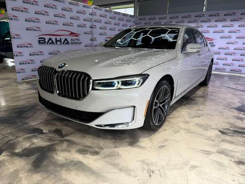 Mineral White Metallic 2020 BMW 750 i xDrive
