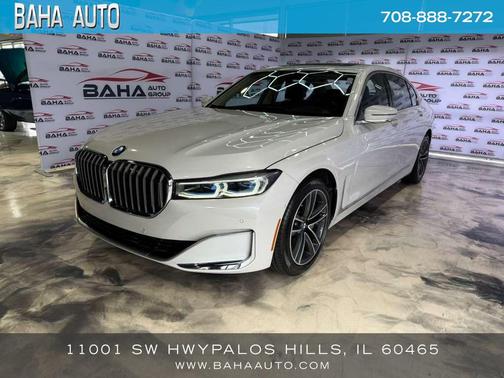 Mineral White Metallic 2020 BMW 750 i xDrive