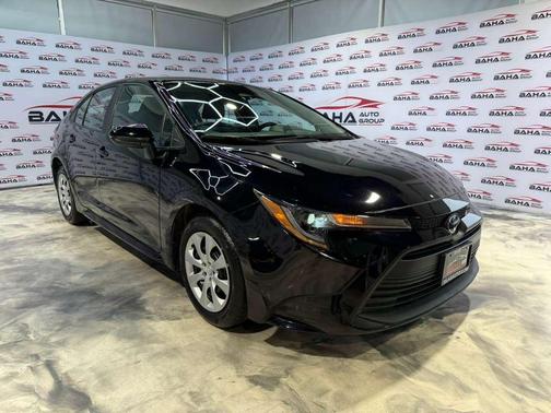 Midnight Black Metallic 2025 Toyota Corolla LE