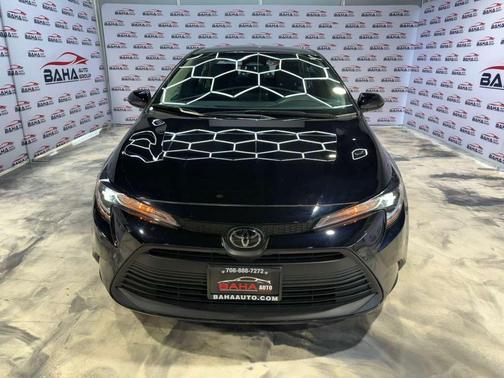 Midnight Black Metallic 2025 Toyota Corolla LE