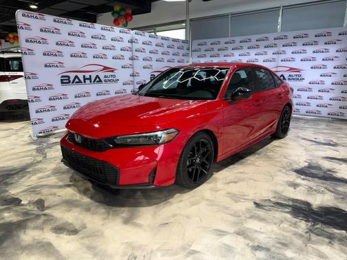 Rallye Red 2025 Honda Civic Sport