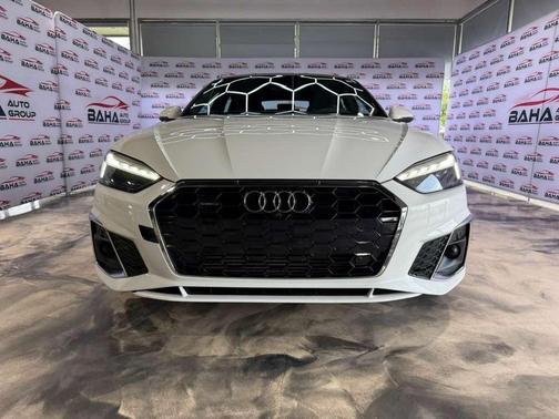 Arkona White 2024 Audi A5 Sportback 45 S Line Premium Plus
