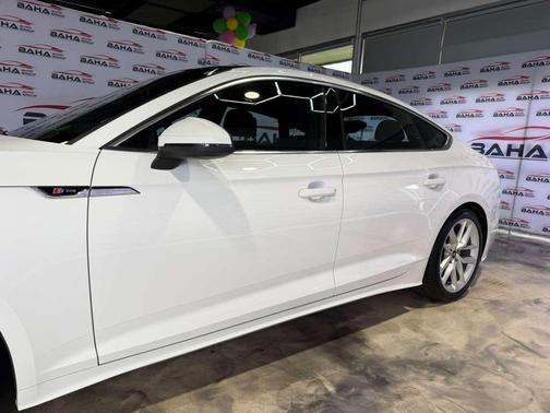 Arkona White 2024 Audi A5 Sportback 45 S Line Premium Plus