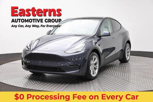 Gray 2022 Tesla Model Y Long Range Dual Motor All-Wheel Drive