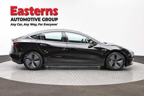 Solid Black 2019 Tesla Model 3 Long Range