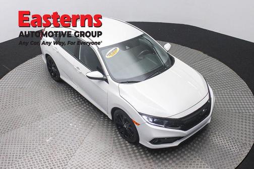 Platinum White Pearl 2021 Honda Civic Sport