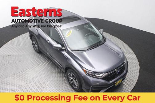 Gray 2020 Honda CR-V Hybrid EX-L