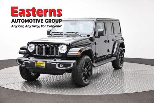 Black Clearcoat 2025 Jeep Wrangler 4xe Sahara