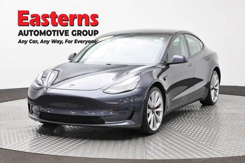 Silver 2018 Tesla Model 3 Long Range