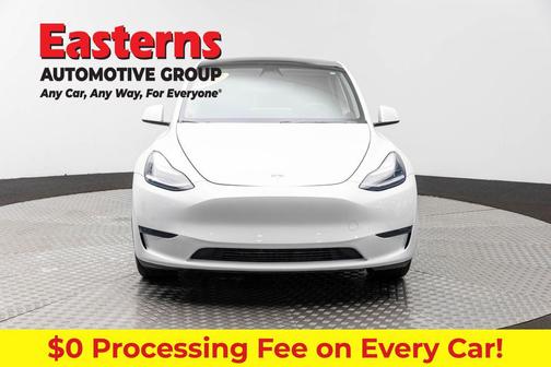 Pearl White Multi-Coat 2020 Tesla Model Y Long Range Dual Motor All-Wheel Drive
