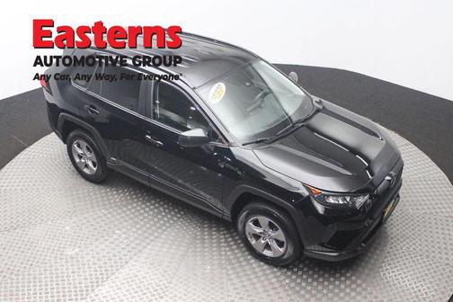 Midnight Black Metallic 2022 Toyota RAV4 Hybrid LE