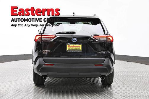 Midnight Black Metallic 2022 Toyota RAV4 Hybrid LE