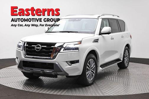 Aspen White Tricoat 2024 Nissan Armada SL 2WD