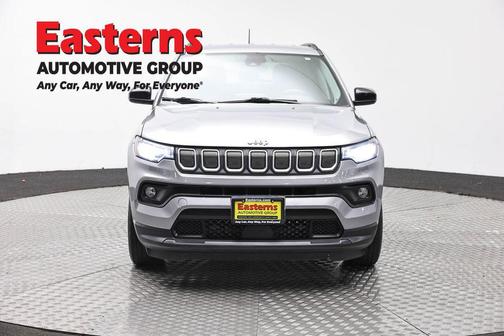 Billet Silver Metallic Clearcoat 2022 Jeep Compass Latitude