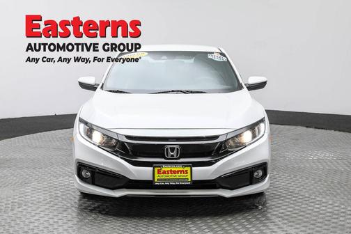 Platinum White Pearl 2019 Honda Civic Sport
