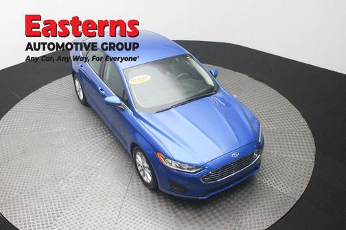 Blue Metallic 2020 Ford Fusion SE