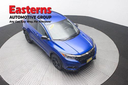 Aegean Blue Metallic 2022 Honda HR-V AWD Sport