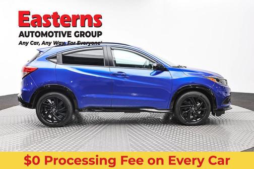 Aegean Blue Metallic 2022 Honda HR-V AWD Sport