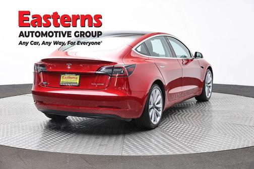 Red Multi-Coat 2018 Tesla Model 3 Long Range