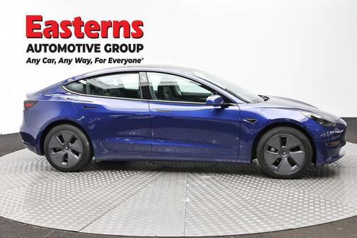Deep Blue Metallic 2021 Tesla Model 3 Long Range
