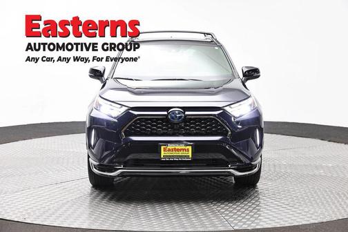 Blueprint/Midnight Black Metallic 2022 Toyota RAV4 Prime XSE