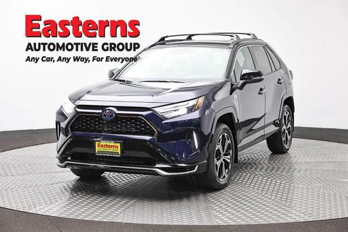 Blueprint/Midnight Black Metallic 2022 Toyota RAV4 Prime XSE