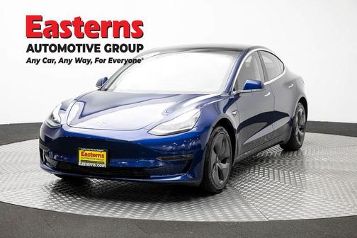 Deep Blue Metallic 2019 Tesla Model 3 Long Range