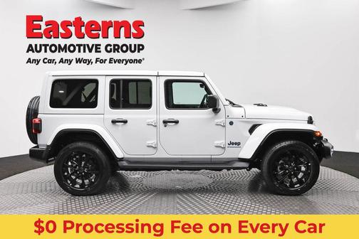 Bright White Clearcoat 2025 Jeep Wrangler 4xe Sahara