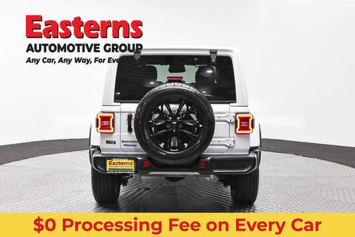 Bright White Clearcoat 2025 Jeep Wrangler 4xe Sahara