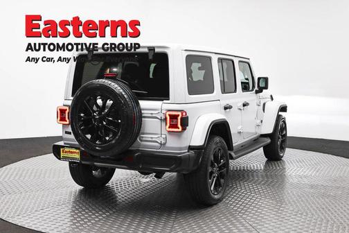 Bright White Clearcoat 2025 Jeep Wrangler 4xe Sahara