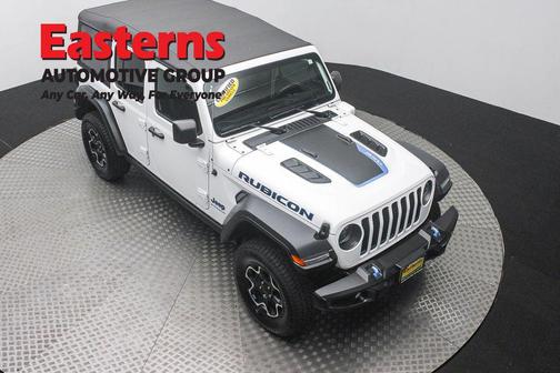 Bright White Clearcoat 2023 Jeep Wrangler 4xe Rubicon